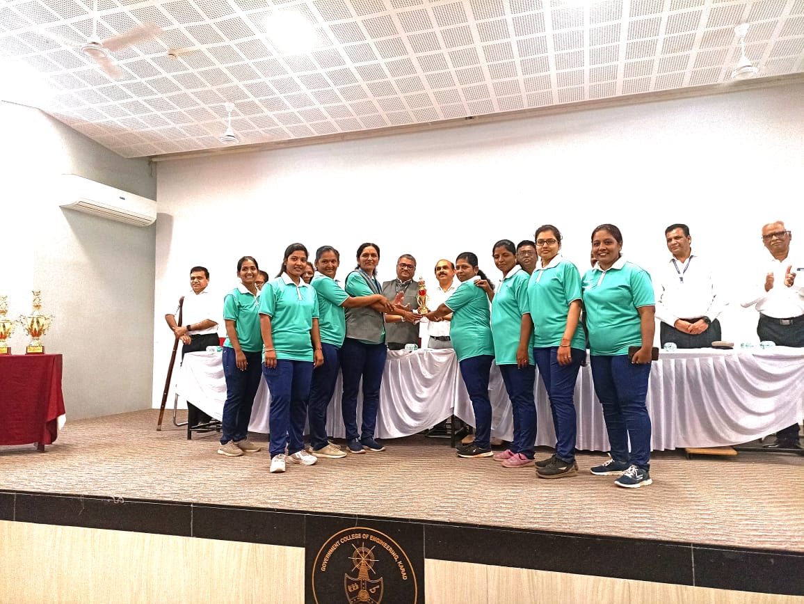 Women’s Team Runner up Cricket Gp Karad. Regional Sport competition.